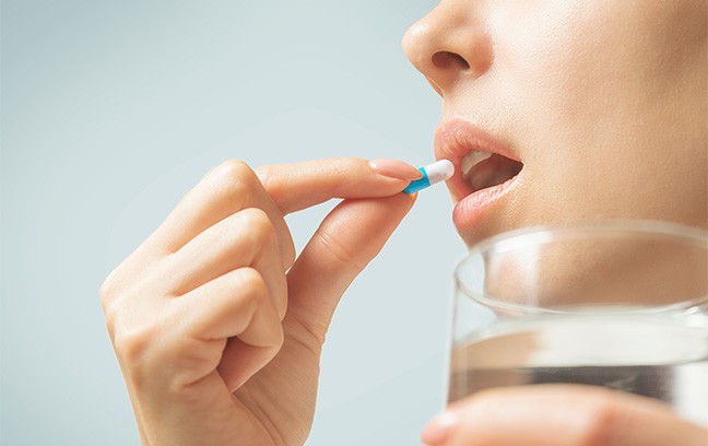 Oral conscious sedation is sedation via pill